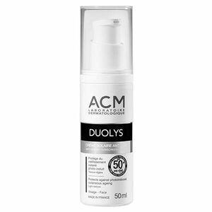 ACM Cremă de protecție anti-îmbătrânire SPF 50+ Duolys (Anti-îmbătrânire Sunscreen Cream) 50 ml imagine