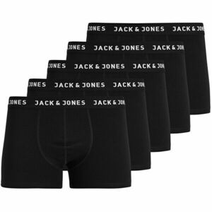 Jack&Jones 5 PACK -boxeri pentru bărbați JACHUEY 12142342 Black XXL imagine