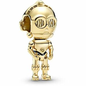 Pandora Mărgea din argint placat cu aur Star Wars C-3PO 769244C01 imagine
