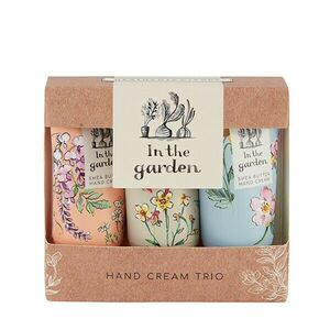 Heathcote & Ivory Set de creme pentru mâini și unghii cu unt de shea In the Garden 3 x 30 ml imagine