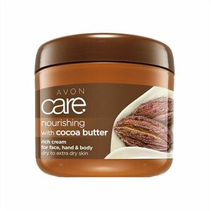Avon Cremă nutritivă pentru față, mâini și corp cu unt de cacao Care 400 ml imagine