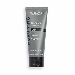 Revolution Skincare Mască de curățarePore Cleansing Charcoal Peel Off 100 g imagine