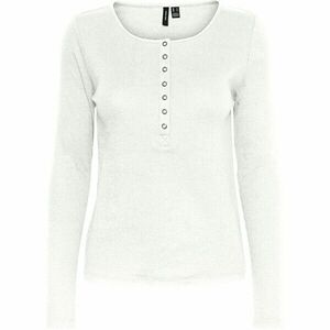 Vero Moda Tricou pentru femei VMNATASHA10254130 Bright alb XL imagine