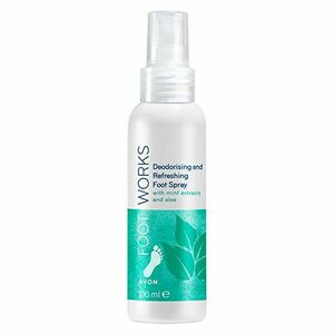 Avon Spray răcoritor pentru picioare cu mentă și aloe (Deodorising and Refreshing Foot Spray)100 ml imagine