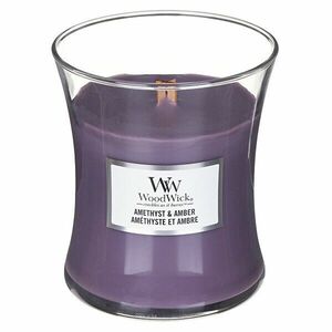 WoodWick Lumânare parfumată in vază medie Amethyst & Amber 275 g imagine