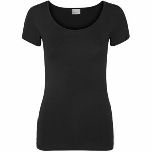 Vero Moda Tricou pentru femei VMMAXI Regular Fit 10148254 Black XXL imagine