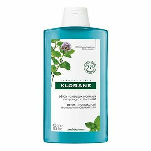 Klorane Șampon Detoxifiant pentru părul normal Menthe (Detox Shampoo) 400 ml imagine