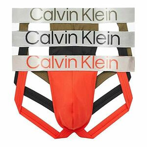 Calvin Klein PACK 3 - slipi pentru bărbați JOCK STRAP NB3152A-13B XL imagine