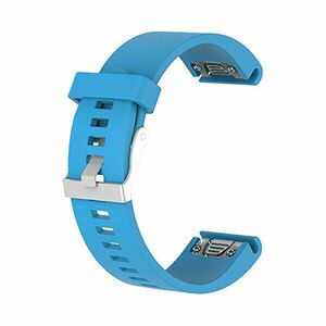 4wrist Curea Garmin Fenix 5S, 5S Plus, 6S, 6S Pro - Blue imagine