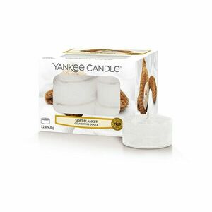 Yankee Candle Lumânări aromatice de ceai Soft Blanket 12 x 9, 8 g imagine