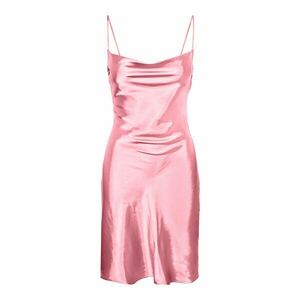 Vero Moda Cămașă de noapte pentru femei VMCARLY 10268607 Candy Pink XL imagine