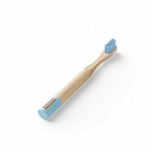 KUMPAN Periuță de dinți pentru copii din bambus albastra AS04 imagine