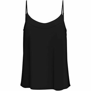 Vero Moda Tricou pentru femei VMSIMPLY EASY Regular Fit 10245152 Black XL imagine