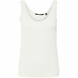 Vero Moda Tricou pentru femei VMGEMMA Regular Fit 10265013 Snow White XL imagine