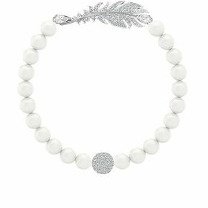 Swarovski Elegantă brățară cu cristale și perle Nice 5515020 18 cm imagine