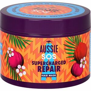 Aussie Mască reînnoitoare pentru păr uscat și deteriorat SOS Supercharged Repair (Hair Mask) 450 ml imagine