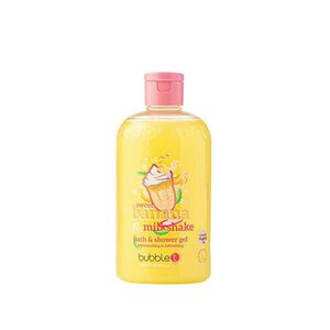 Bubble T Cosmetics Gel de baie și duș Banana Milkshake (Bath & Shower Gel) 500 ml imagine