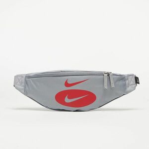 Nike Heritage Hip Pack Particle Grey/ University Red imagine