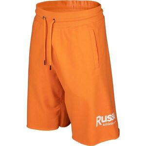 Russell Athletic CIRCLE RAW SHORT Pantaloni scurți bărbați, portocaliu, mărime imagine