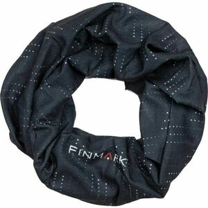 Finmark FS-201 Fular multifuncțional, gri închis, mărime imagine