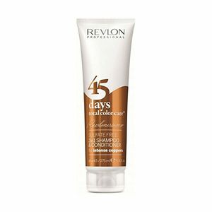 Revlon Professional Șampon și balsam pentru nuanțe coppers 45 days total color care (Shampoo&Conditioner Intense Coppers) 275 ml imagine