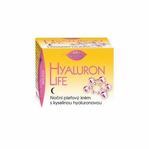 Bione Cosmetics Cremă de Noapte pentru piele cu acid hialuronic Hyaluron Life 50 ml imagine