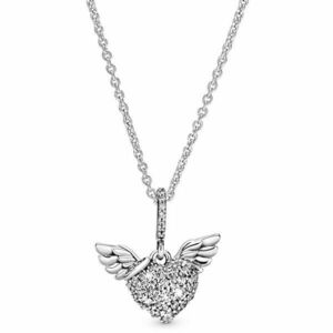 Pandora Colier de argint Angel Heart 398505C01-45 imagine