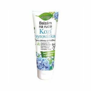 Bione Cosmetics Balsam pentru mâini Kozí syrovátka pentru pielea sensibilă 205 ml imagine
