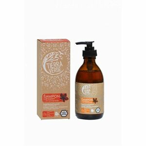 Tierra Verde Șampon de castan pentru întărirea părului cu miros de portocală 230 ml imagine