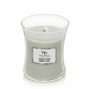 WoodWick Lumânare parfumată în vază Lavender & Cedar 275 g imagine