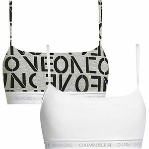 Calvin Klein 2 PACK - sutien pentru femei CK One Bralette QF6040E-1CQ XS imagine