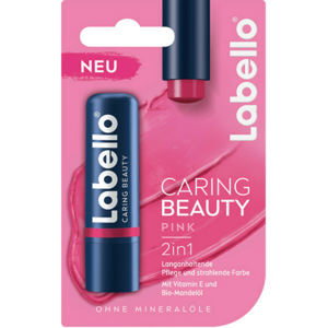 Labello Balsam de buze colorat Caring Beauty Pink 5, 5 ml imagine