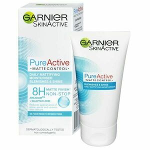 Garnier Cremă matifiantă hidratantă pentru pielea mixtă chiar grasă SkinActive Pure Active (Mattifying Moisturiser) 50 ml imagine
