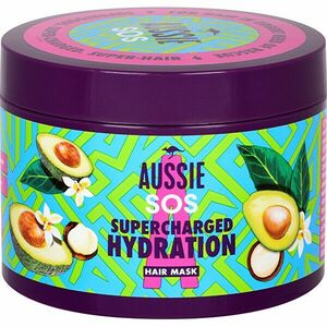 Aussie Mască hidratantă pentru păr uscat și deteriorat SOS Supercharged Hydration (Hair Mask) 450 ml imagine