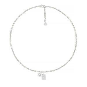 NEW CRYSTAL Necklace Color Silver imagine