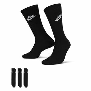 Nike Sportwears Everyday Essential Crew 3-Pack Socks Black/ White imagine