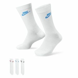 Nike Sportswear Everyday Essential Crew Socks 3-Pack White/ Multicolor imagine