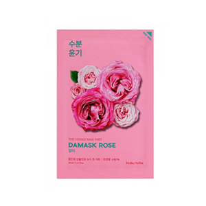 Holika Holika Mască de față din pânză cu extract de trandafir Damasc Damask Rose (Pure Essence Mask Sheet) 20 ml imagine