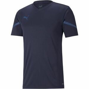Puma TEAMFLASH JERSEY Tricou sport pentru bărbați, albastru închis, mărime imagine