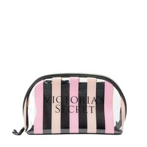 Pink Stripe Cosmetic Bag imagine