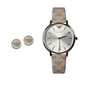 AR80007 Wristwatch Earnings Ladies Gift Set imagine