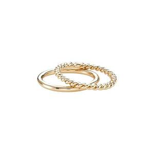 Lucia Braided Ring Duo R576S imagine
