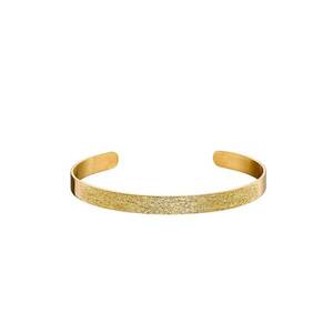 Bracelet Steel Gold Plated With Sand Effect 02L27-00916 imagine