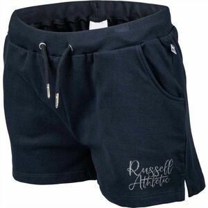 Russell Athletic SCTRIPCED SHORTS Pantaloni scurți femei, albastru închis, mărime S imagine