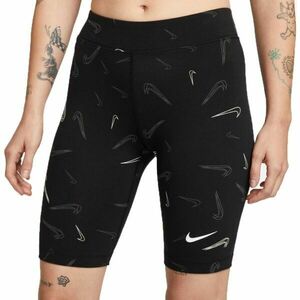 Nike NSW SHORT AOP PRNT Pantaloni scurți femei, negru, mărime XL imagine