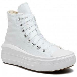 Tenisi femei Converse Chuck Taylor All Star Move Hi 568498C, 37, Alb imagine