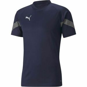 Puma TEAMFINAL TRAINING JERSEY Tricou sport pentru bărbați, albastru închis, mărime M imagine
