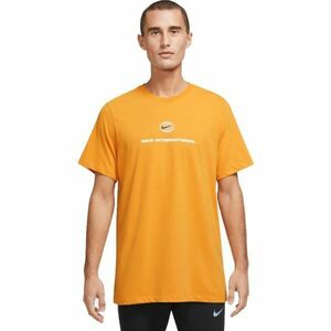 Nike U NK DF TEE RUN DIVISION SU22 Tricou bărbați, portocaliu, mărime 2XL imagine