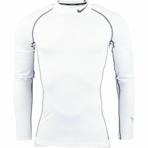 Nike NP DF TIGHT LS MOCK M Tricou de antrenament bărbați, alb, mărime XXL imagine
