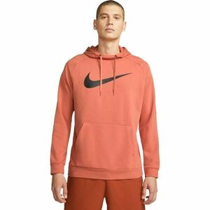 Nike DRY HOODIE PO SWOOSH M Hanorac de antrenament bărbați, portocaliu, mărime L imagine